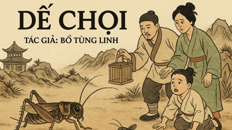 đoạn văn 7 - 9 câu nêu nhận xét của em về tính chất kì ảo của truyện Dế chọi - mẫu 1