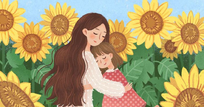 đoạn văn ghi lại cảm nghĩ của em về bài thơ Đợi mẹ - mẫu 1