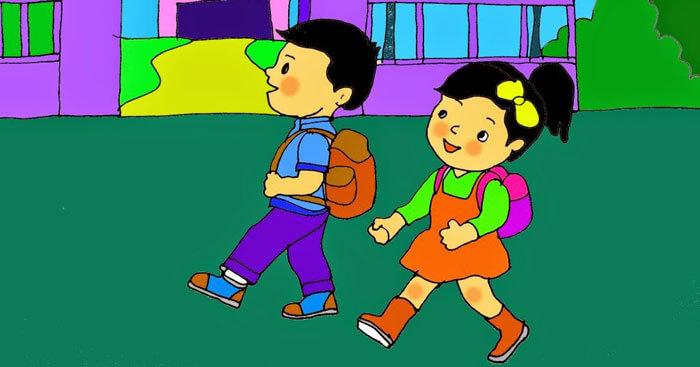 đoạn văn kể về một ngày đi học của em - mẫu 1