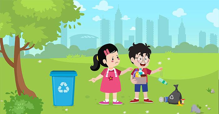 đoạn văn nêu ý kiến phản đối hiện tượng vứt rác bừa bãi - mẫu 1