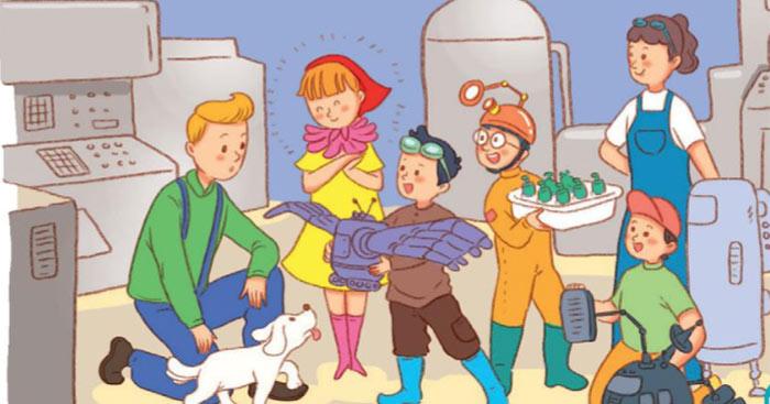 đoạn văn tưởng tượng về vương quốc tương lai - mẫu 1