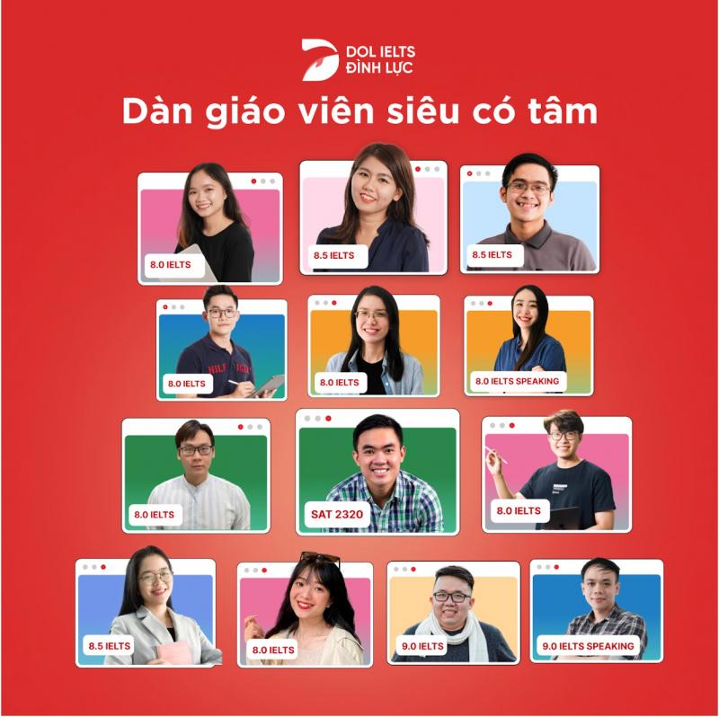 Đội ngũ giáo viên tại Trung Tâm IELTS Đình Lực - DOL English