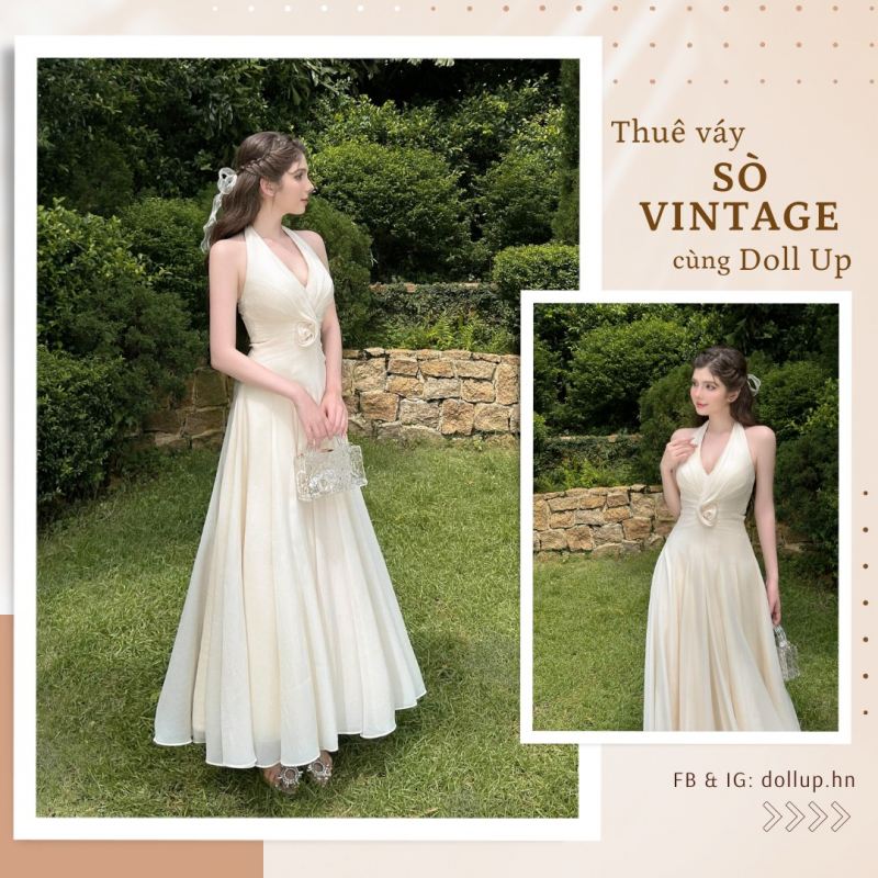 Doll up - Cho thuê thời trang thiết kế chính hãng