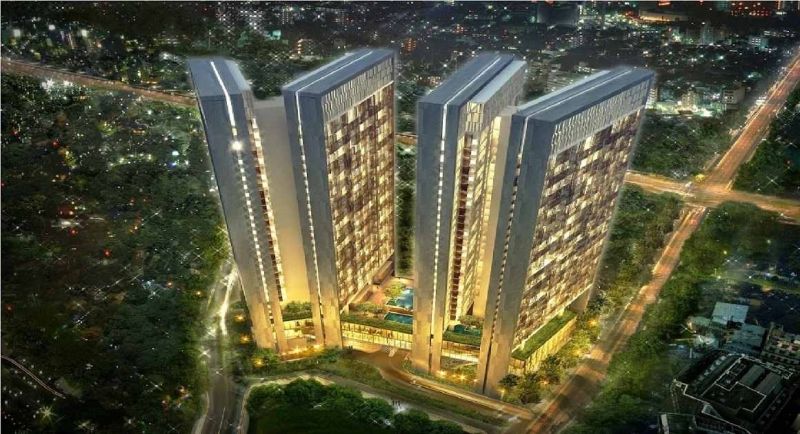 Dolphin Plaza Trần Bình lên đèn lung linh huyền ảo