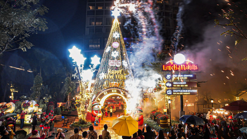 Đón giao thừa tại Little Ba Na Hills