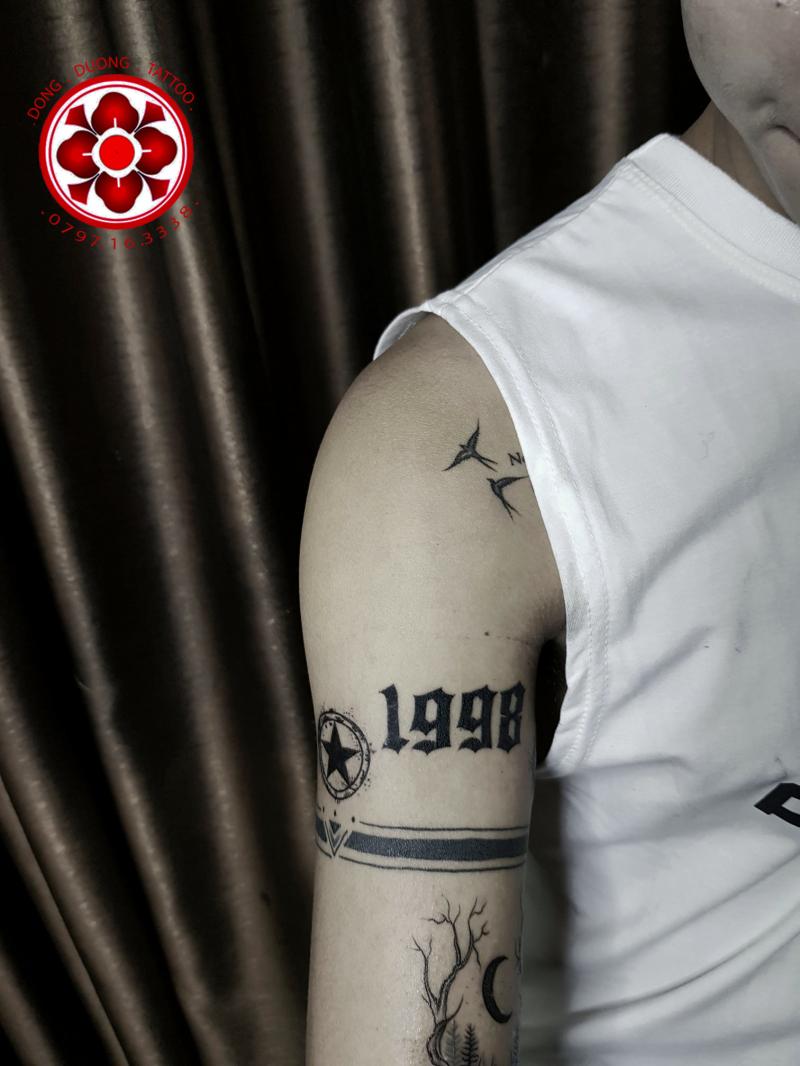 Hình xăm vô cực kết hợp ngày tháng năm sinh mình thực hiện . #tattoo ... |  TikTok