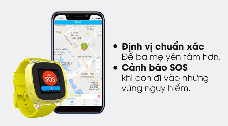 Đồng hồ định vị trẻ em Oaxis MyFirst Fone D2