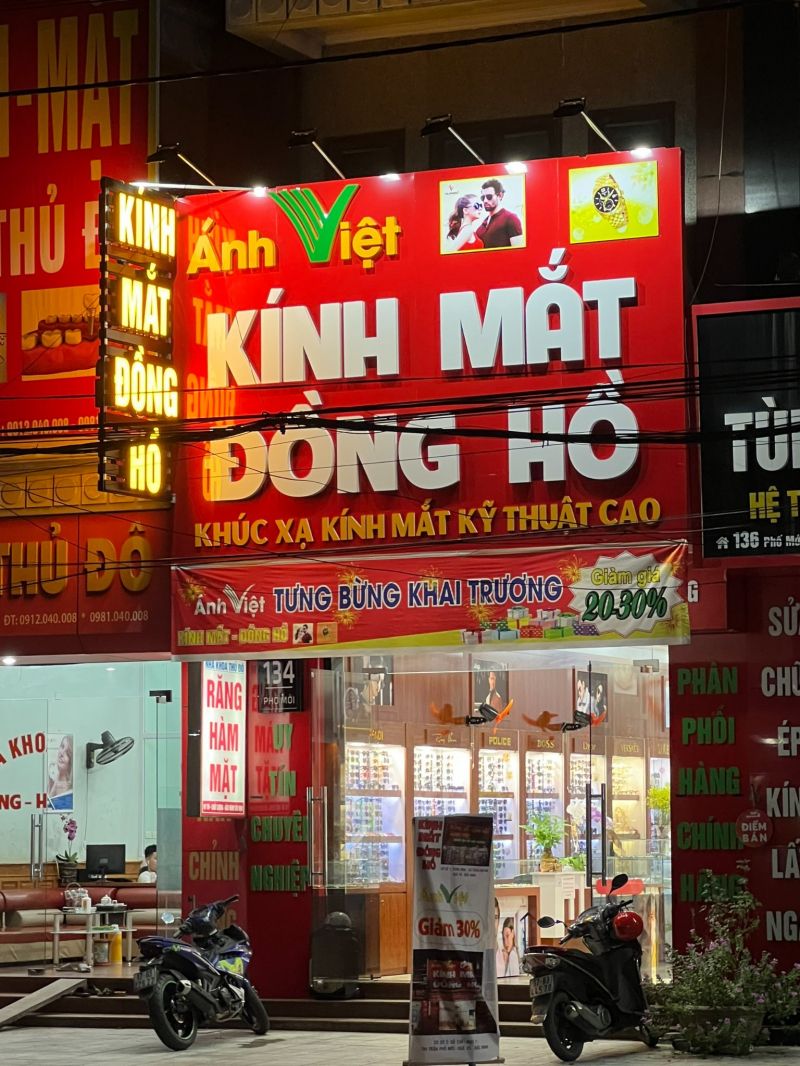 Đồng hồ - Kính mắt Ánh Việt