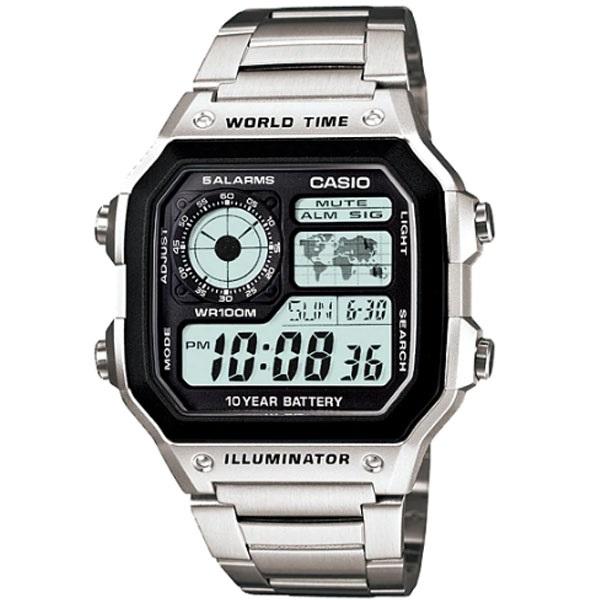 Đồng hồ nam dây kim loại Casio chính hãng