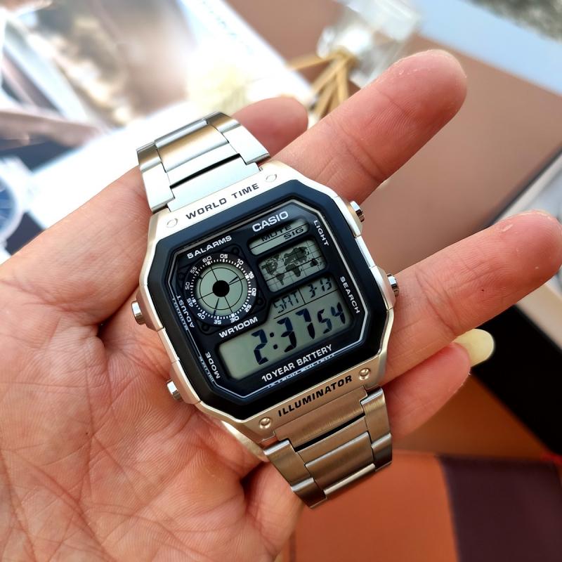 Đồng hồ nam dây kim loại Casio chính hãng