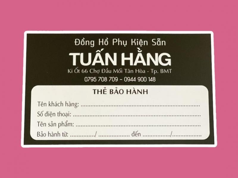 Đồng hồ phụ kiện sẵn Tuấn Hằng