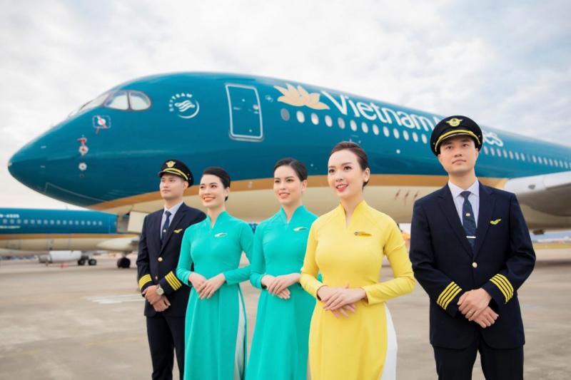 Đồng phục tiếp viên hàng không Vietnam Airlines