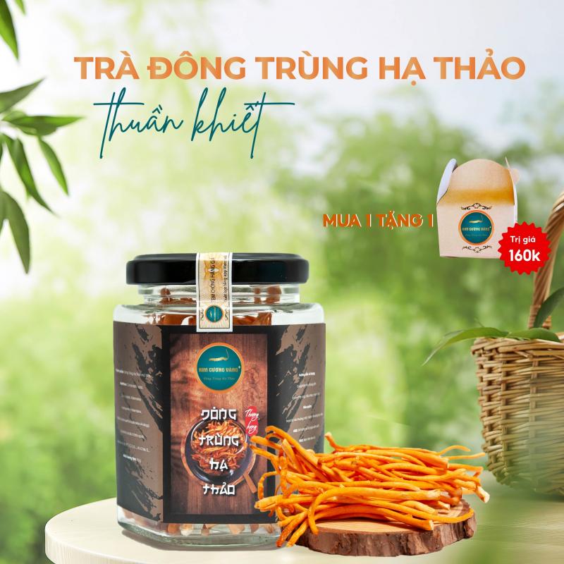 Đông Trùng Hạ Thảo - Kim Cương Vàng