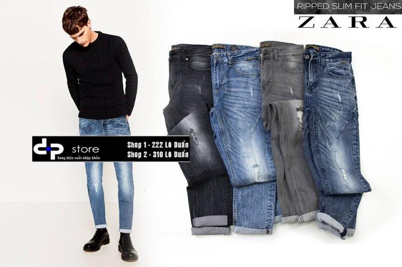 DP Store đầy cá tính với quần jean đến từ thương hiệu Zara