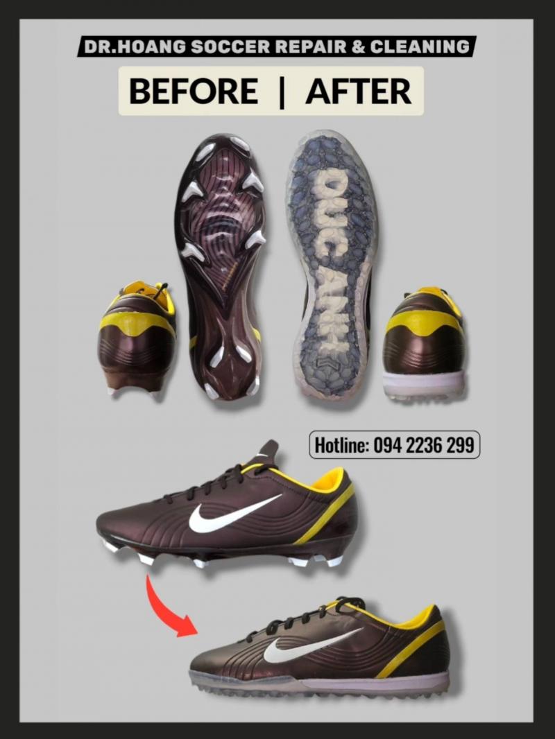 DR. HOANG - Sửa & Thay Đế Giày Bóng Đá, Pickleball