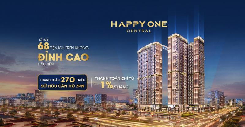 Dự án Happy One Bình Dương hướng đến mục tiêu trở thành khu căn hộ biệt lập 4.0