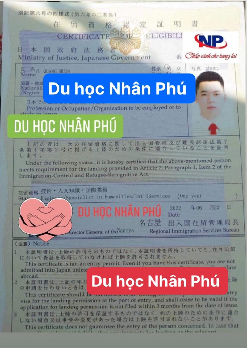 Du học & XKLĐ Nhân Phú