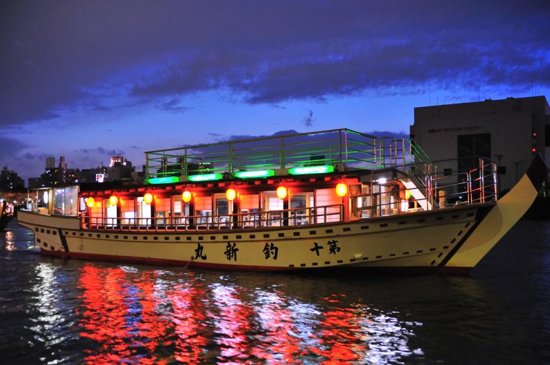 Yakatabune Cruise on Sumida River, Tokyo