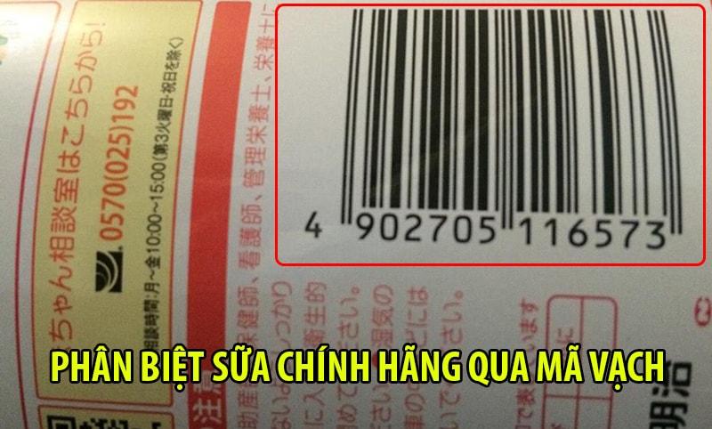 Dựa vào mã vạch