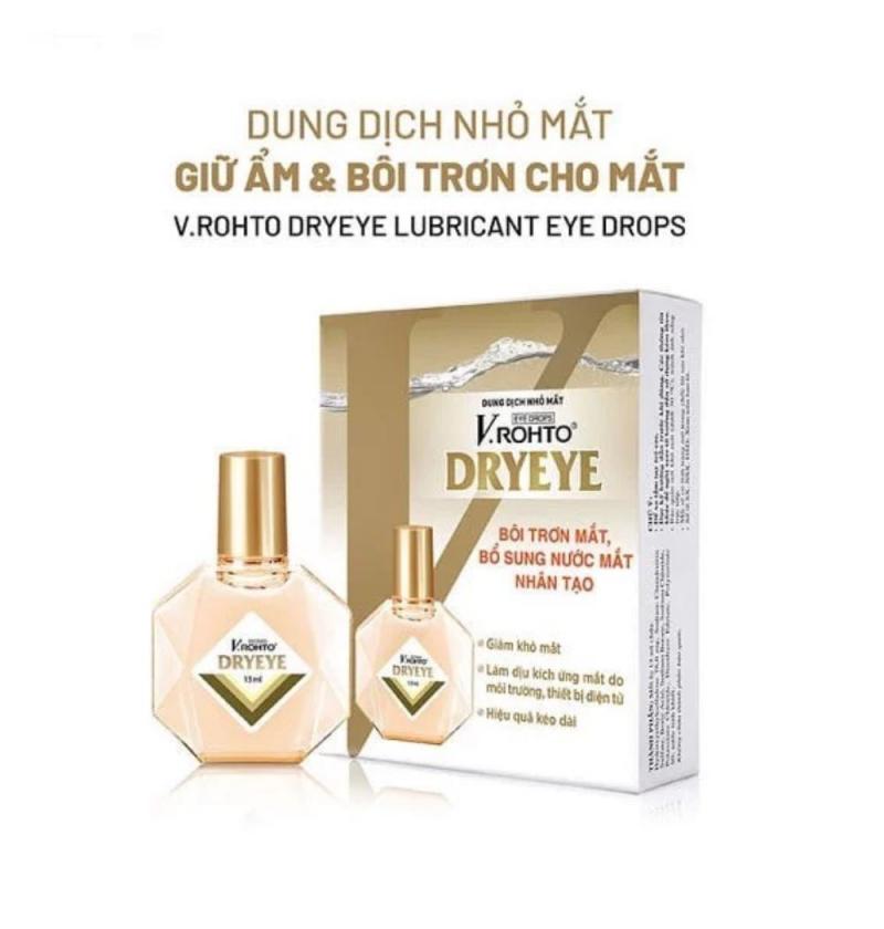 Dung dịch nhỏ mắt Rohto cho mắt khô