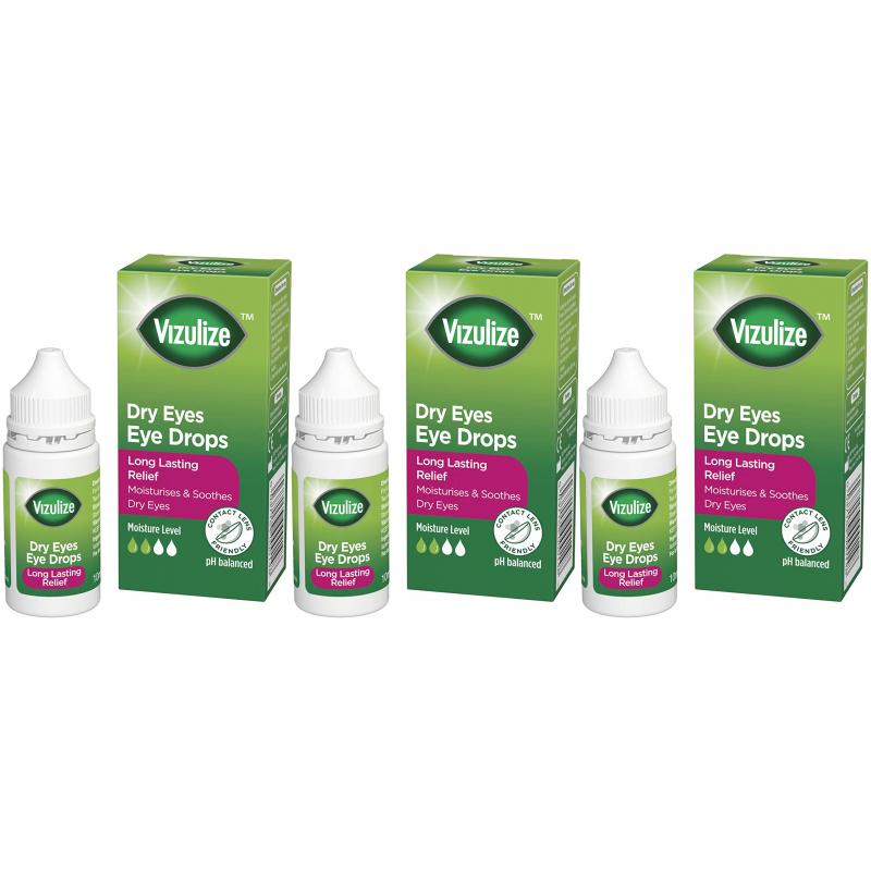 Dung dịch nhỏ mắt Vizulize Dry Eyes Eye Drops