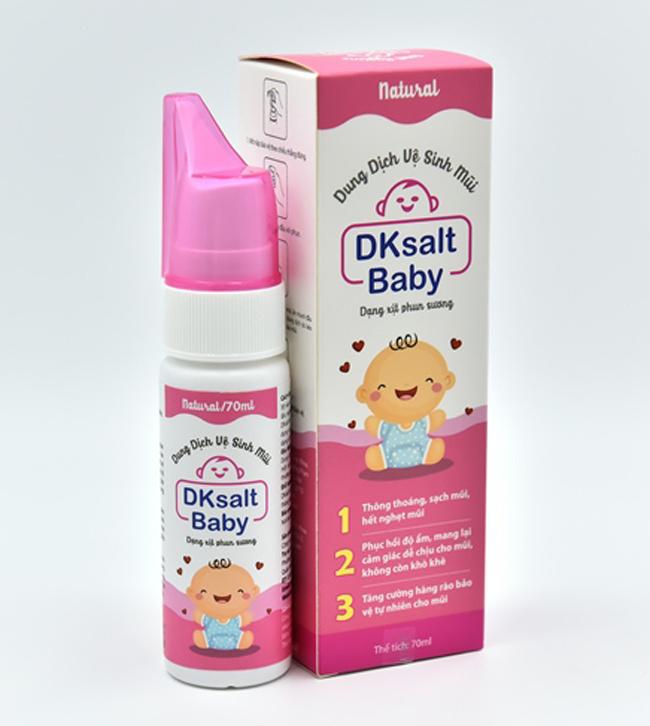 Dung dịch vệ sinh mũi DKsalt Baby