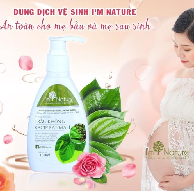 Dung dịch vệ sinh phụ nữ Im Nature trầu không