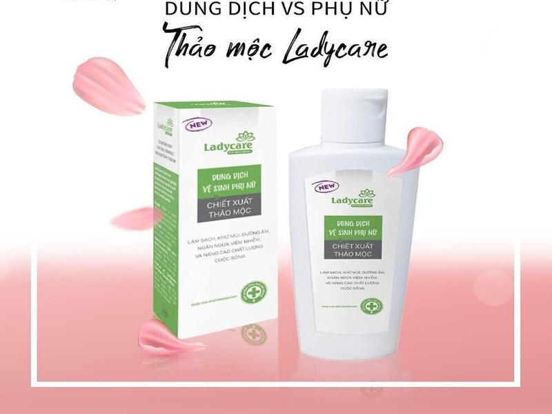 Dung dịch vệ sinh phụ nữ laClé Ladycare thảo mộc