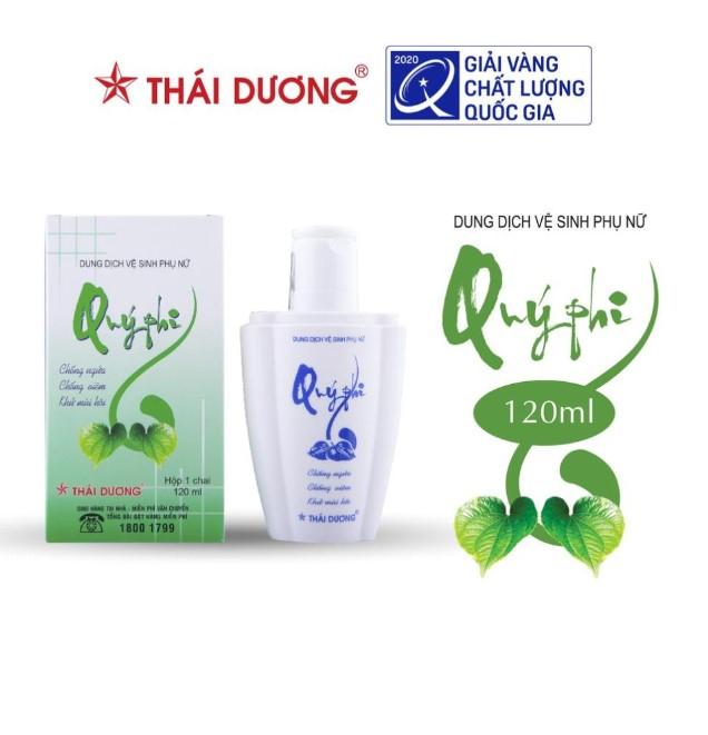 Dung dịch vệ sinh phụ nữ Quý Phi - Sao Thái Dương