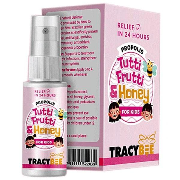 Dung dịch xịt Propolis Tutti Frutti & Honey Tracybee