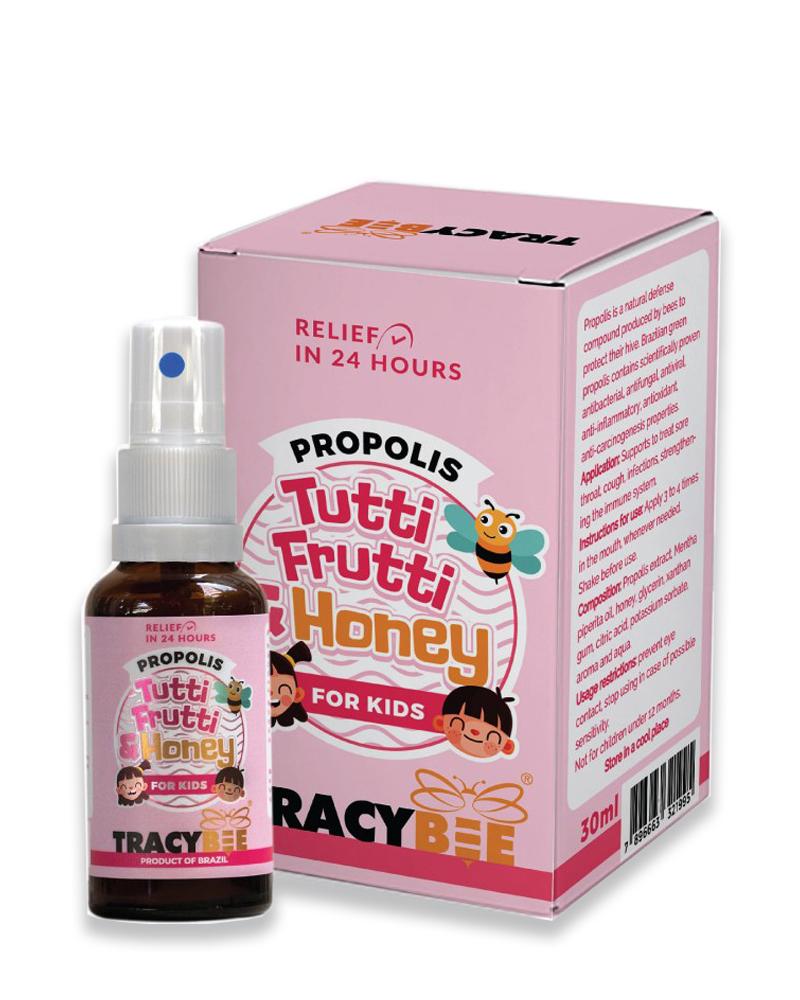 Dung dịch xịt Propolis Tutti Frutti & Honey Tracybee