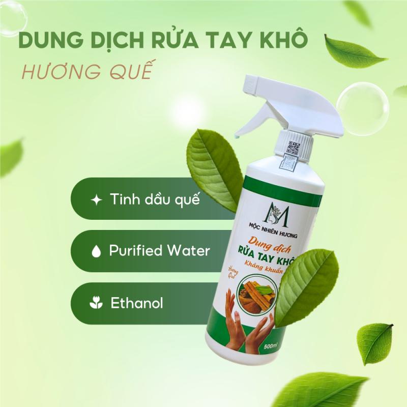 Dung dịch xịt rửa tay khô kháng khuẩn Mộc Nhiên Hương