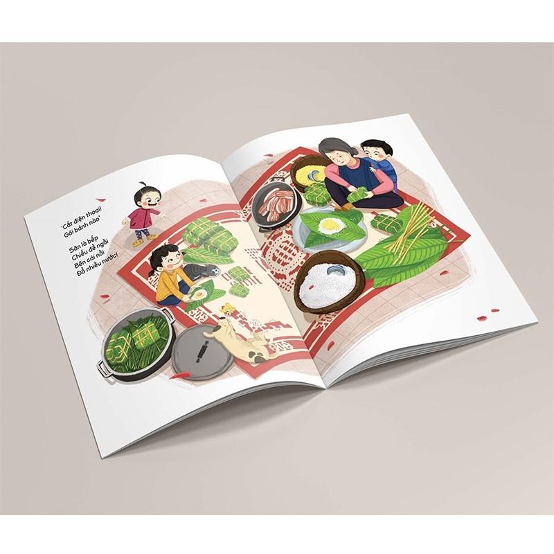 Top 5 cuốn sách viết về Tết cho trẻ em hay nhất của nhà xuất bản Kim Đồng