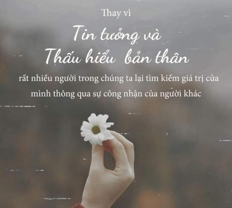 Đừng so sánh bản thân với bất cứ ai