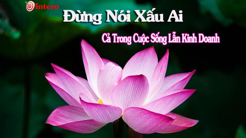 Đừng nói xấu người khác