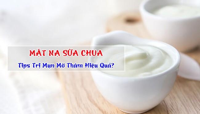 Dùng sữa chua để làm mờ vết thâm