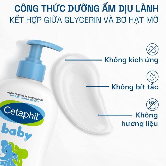 Dưỡng ẩm dịu lành cho bé Cetaphil Baby Daily Lotion