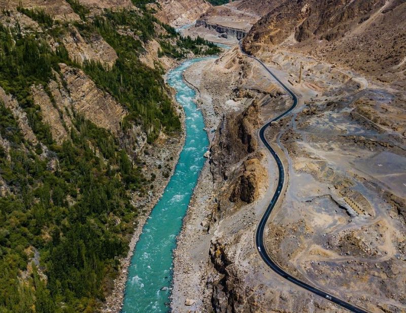 Đường cao tốc Karakoram, Pakistan