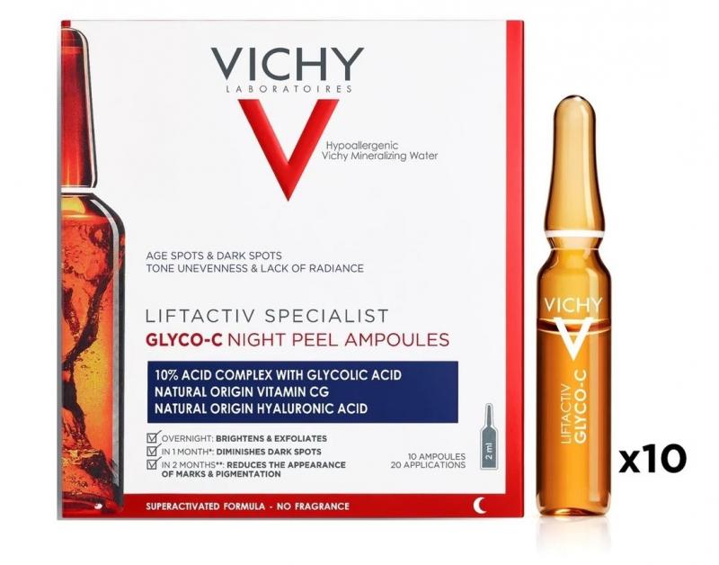 Dưỡng chất làm sáng da ban đêm Vichy Liftactiv Specialist Glyco-C