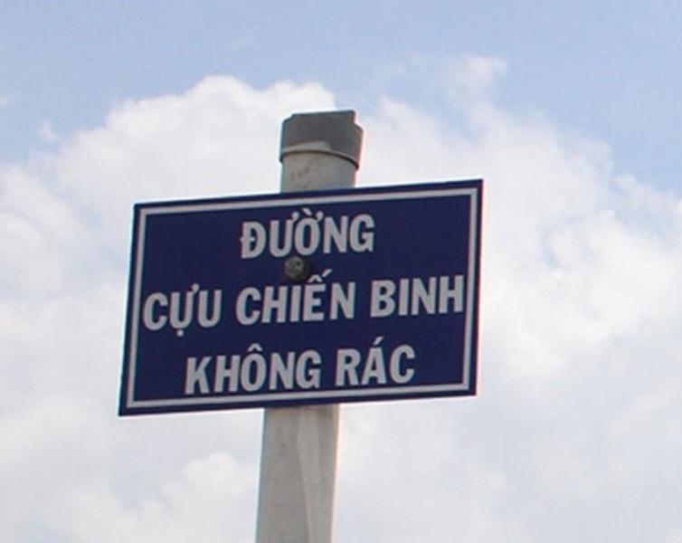 Đường Cựu Chiến Binh Không Rác