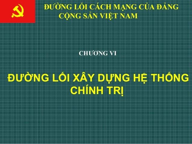 Đường lối cách mạng của Đảng Cộng Sản Việt Nam