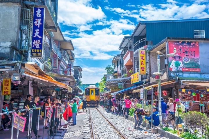 Đường ray Pingxi ở Shifen