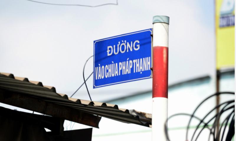 Đường Vào Chùa Pháp Thạnh