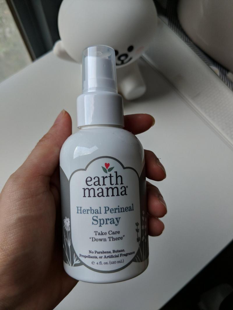 Earth Mama Herbal perineal - Xịt giảm đau vết khâu tầng sinh môn