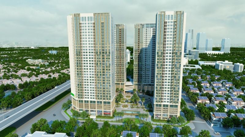 Hình ảnh tổng quan dự án Eco Green City Nguyễn Xiển