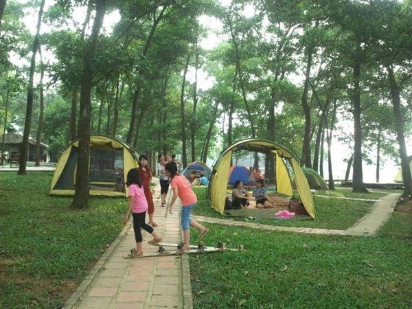 Ecopark là một địa điểm nghỉ dưỡng phù hợp cho gia đình