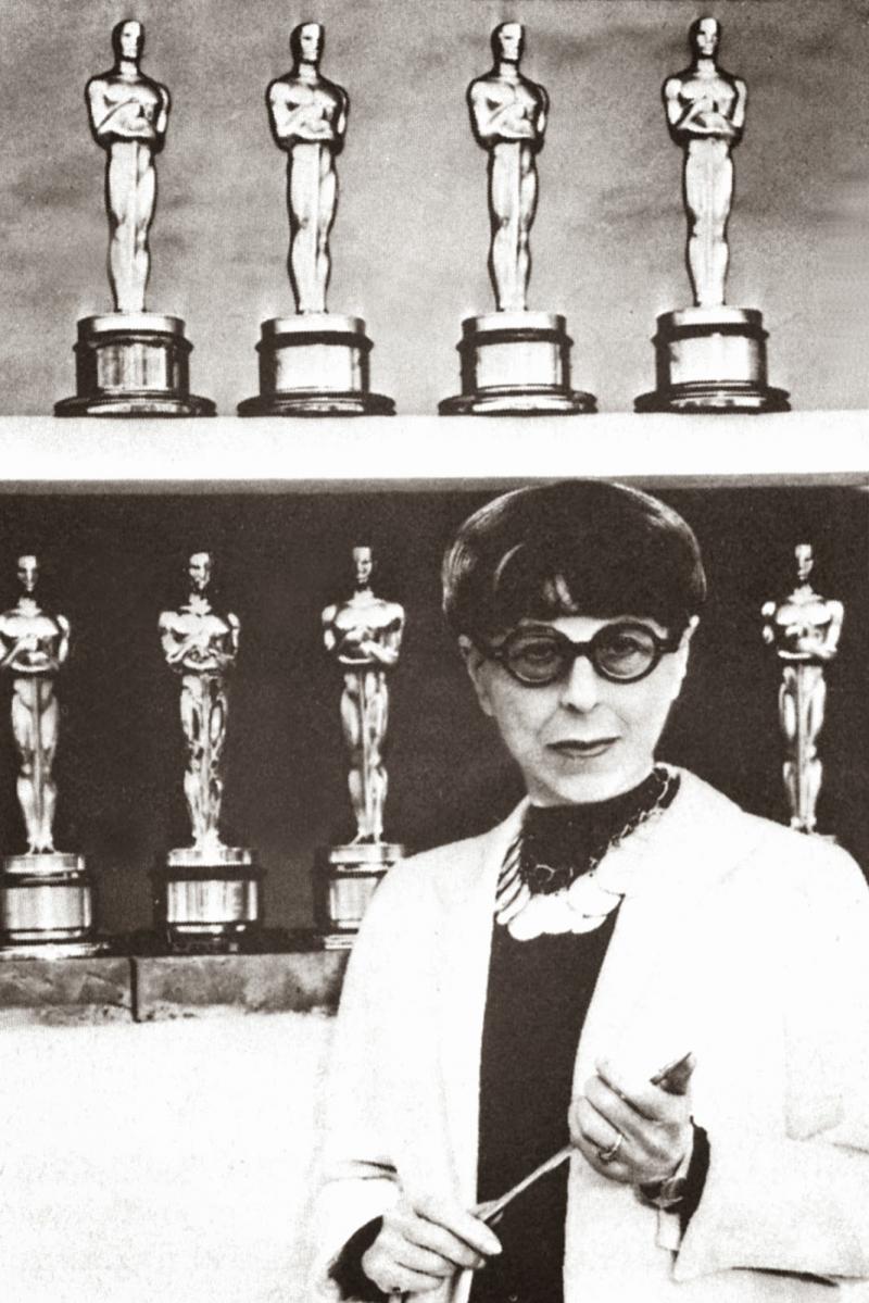 Edith Head có đến 35 đề cử và 8 tượng vàng Oscar.