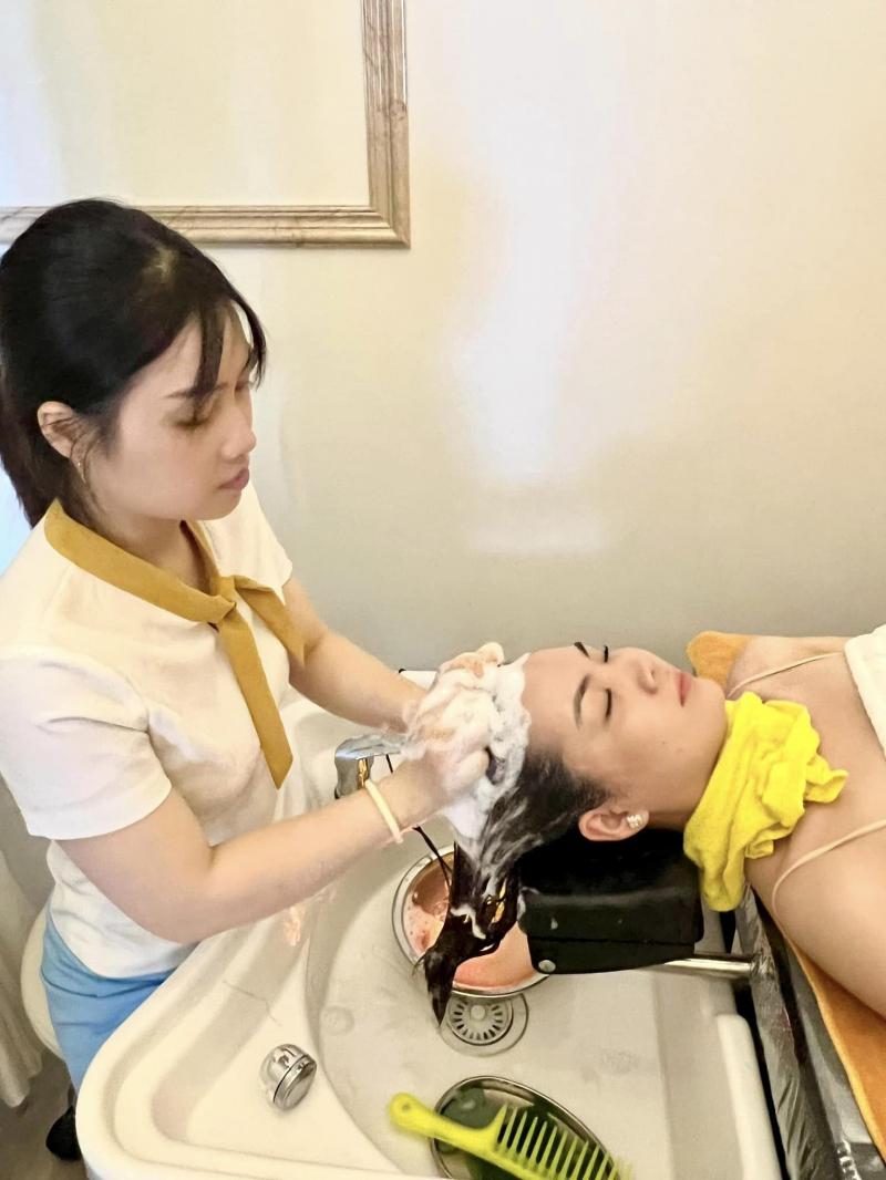 Gội đầu dưỡng sinh tại Ellen Beauty & Spa