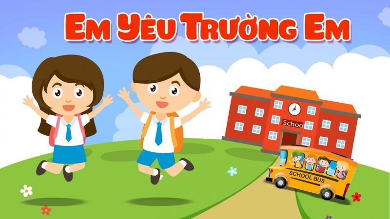 Em yêu trường em - Hoàng Vân