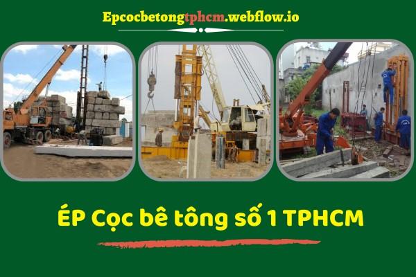 Ép cọc bê tông TP.HCM